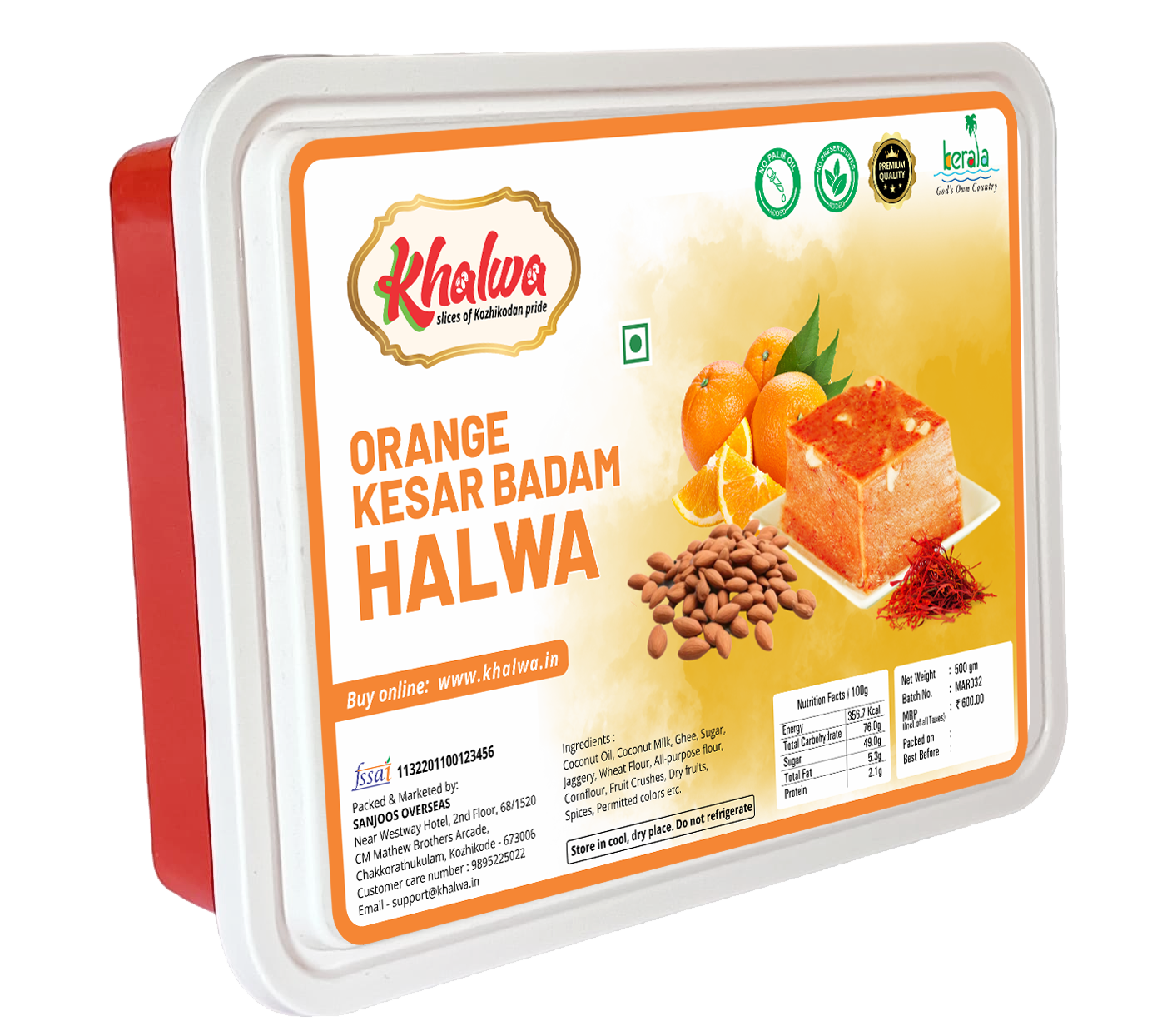 ORANGE KESAR BADAM